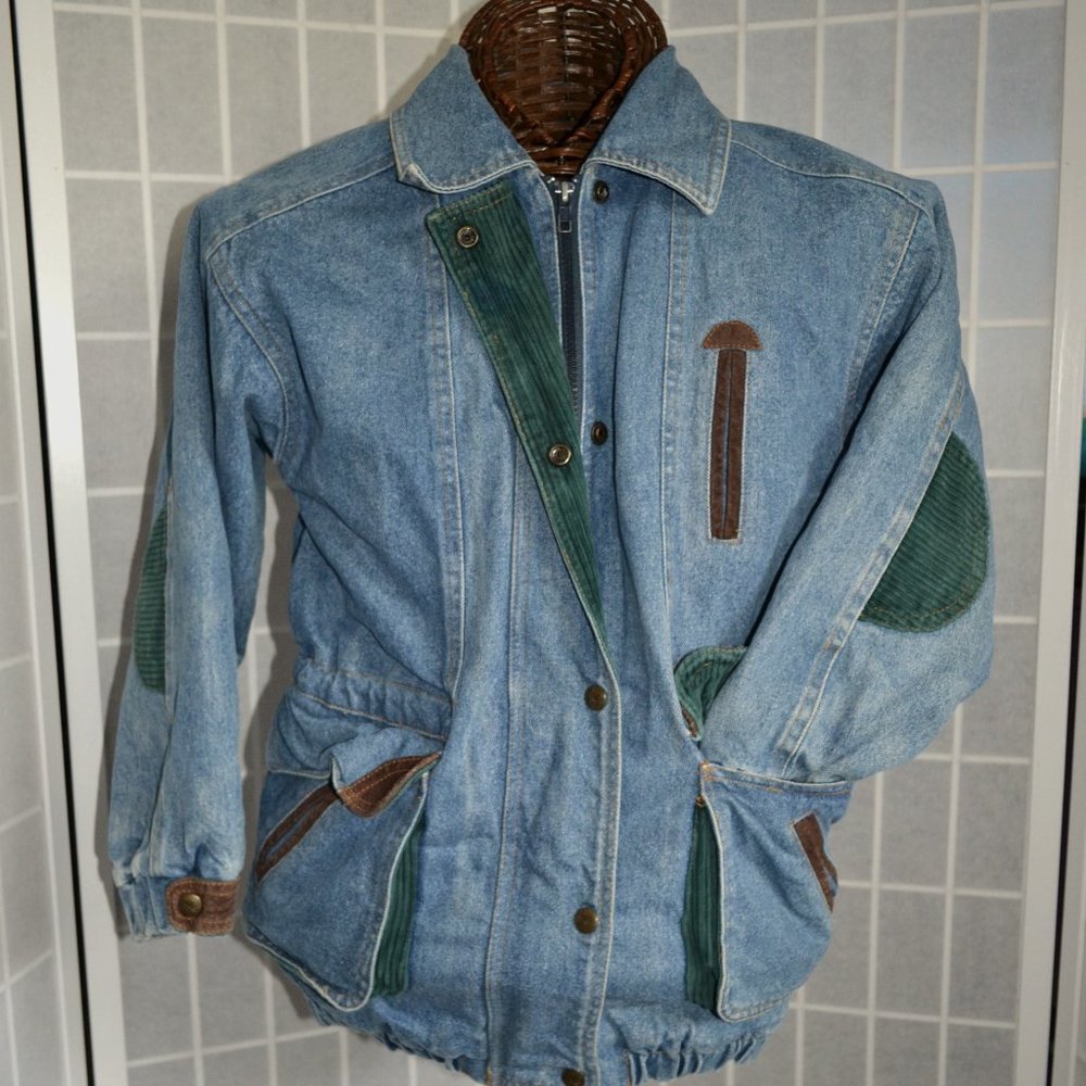 Vintage 80s KC collection Jean jacket